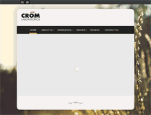 Tablet Screenshot of cromlabs.com